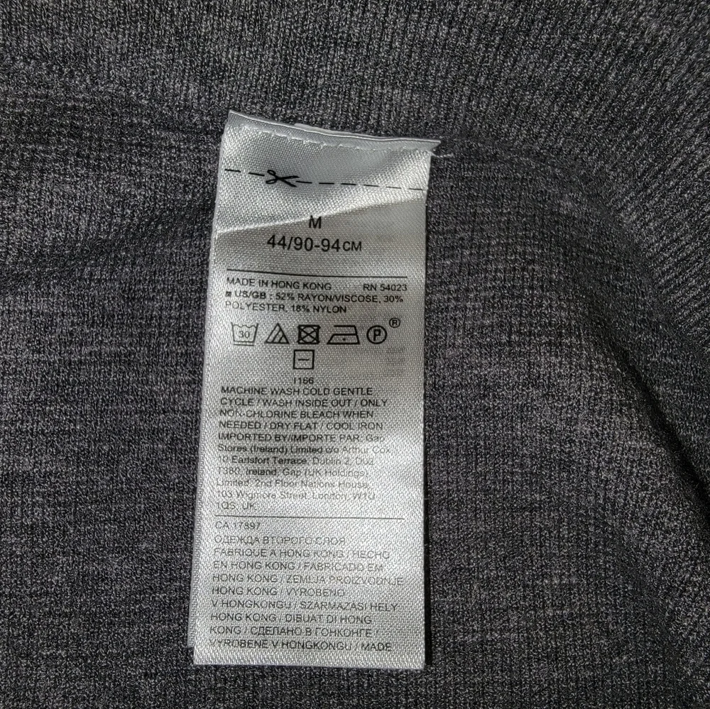 Banana Republic Knit Pants Size M Gray - Picture 10 of 11